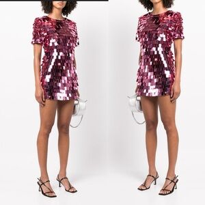Jonathan Simkhai Vivienne Paulette Sequin Mini Dress